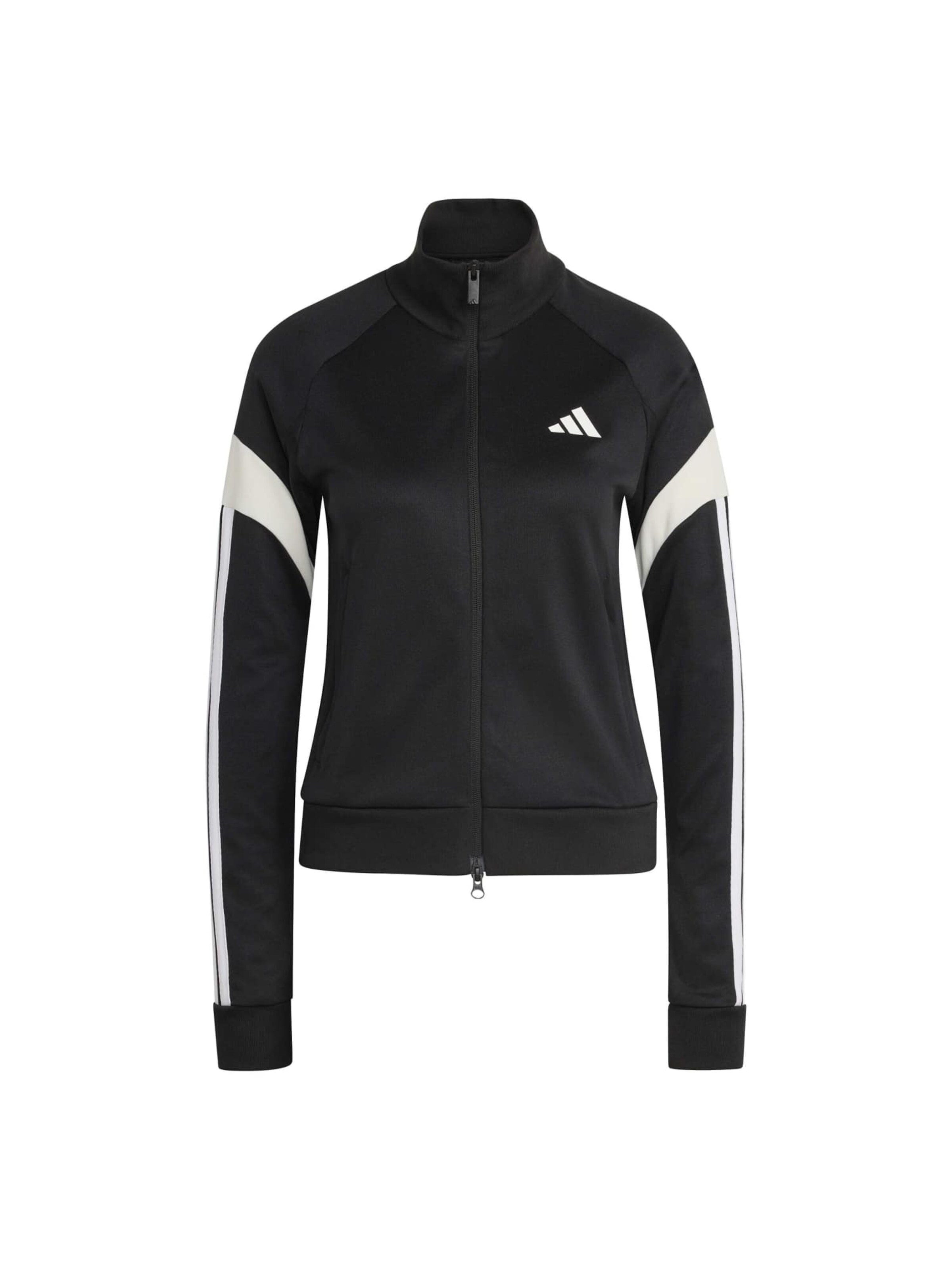 ADIDAS SPORTSWEAR Sportovní mikina 'HER' – černá: přední strana