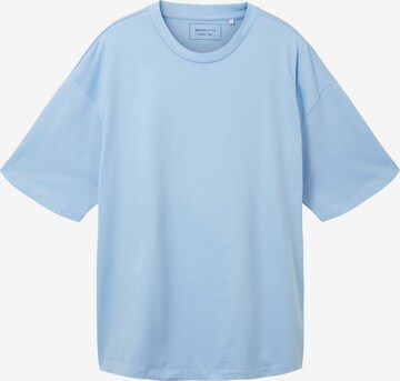 TOM TAILOR DENIM قميص بلون أزرق: الأمام