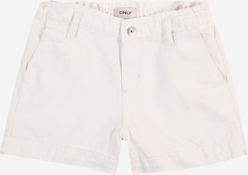 balta ONLY GIRLS Standartinis Džinsai 'Comet': priekis