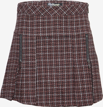 KOROSHI Skirt in Brown: front