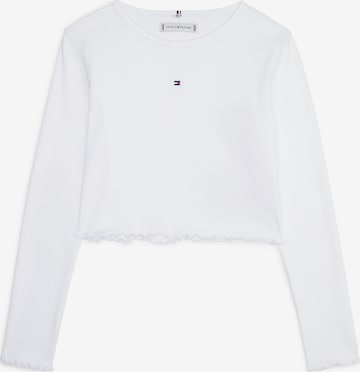 T-Shirt TOMMY HILFIGER en blanc : devant