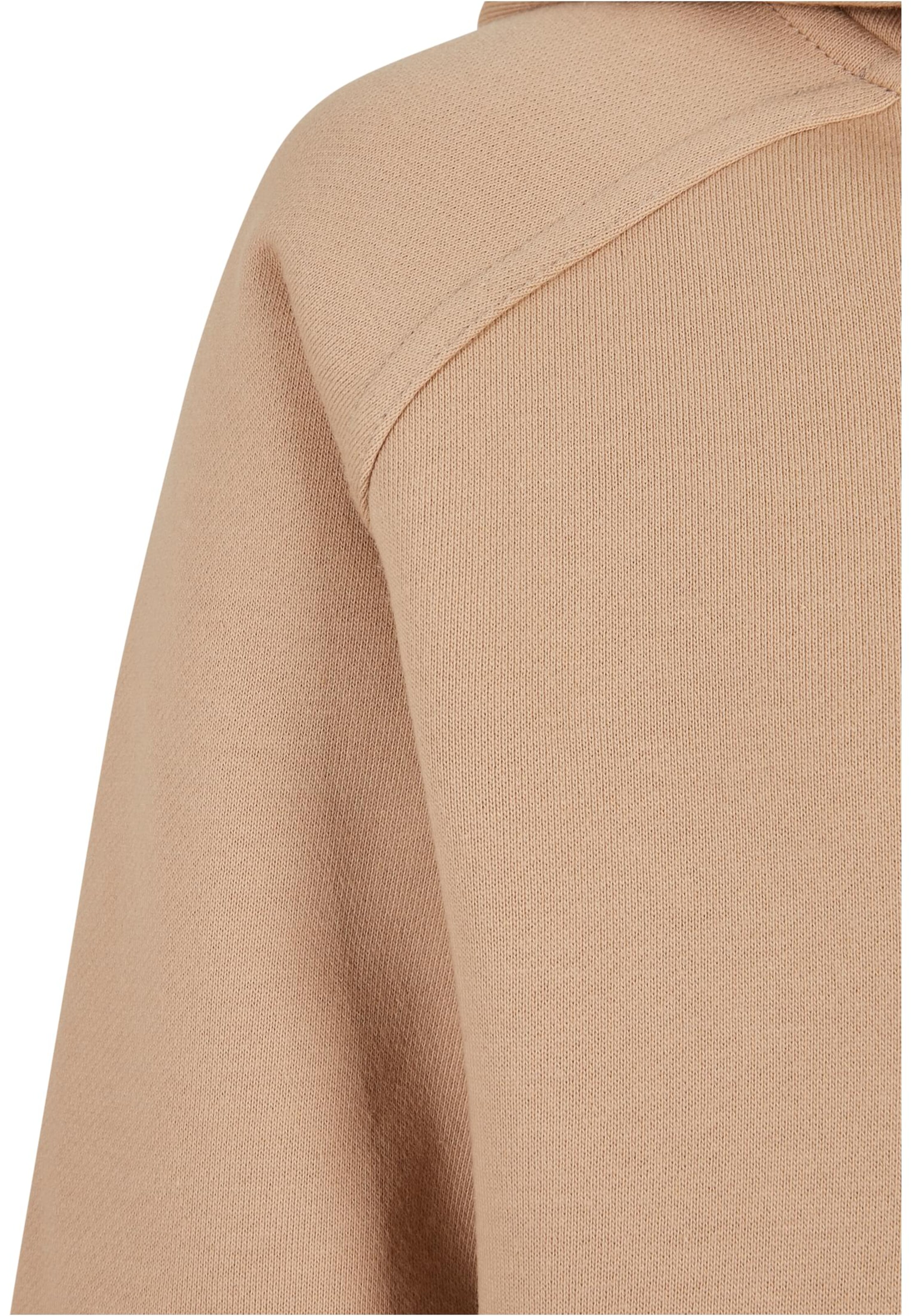Urban Classics Sweat jacket in Beige