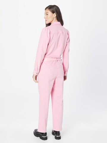 PULZ Jeans Jumpsuit 'CALISTA' in Pink