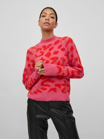 VILA Sweater in Pink: front