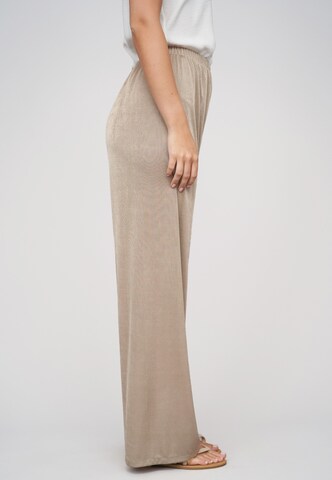 Wide leg Pantaloni di Cloud5ive in marrone