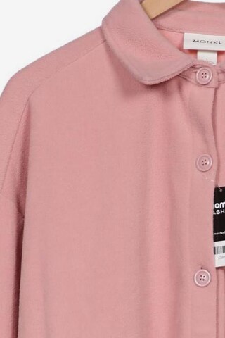 Monki Sweatshirt & Zip-Up Hoodie in L in Pink