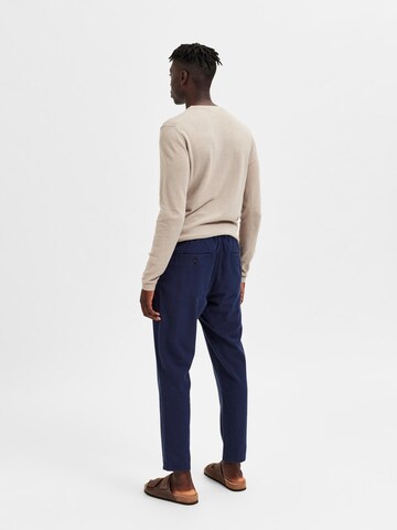 SELECTED HOMME Regular Chino trousers 'Brody' in Blue
