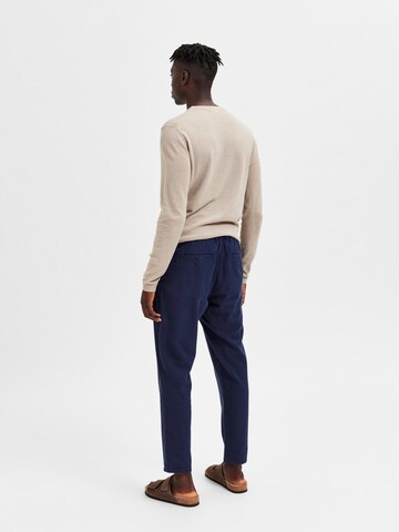 SELECTED HOMME Slimfit Chino 'SLHBrody' in Blauw