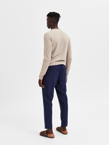 SELECTED HOMME Regular Chino Pants 'Brody' in Blue