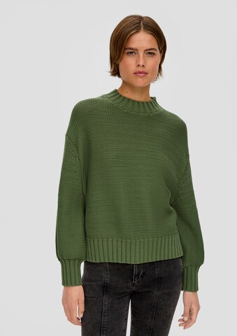 s.Oliver Pullover i grøn: forside