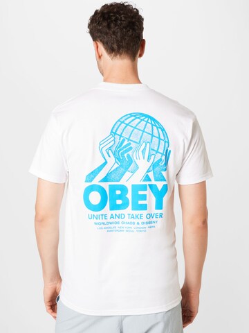 Obey T-Shirt 'Unite' in Weiß