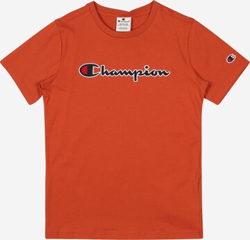 Champion Authentic Athletic Apparel T-Shirt in Rot: predná strana