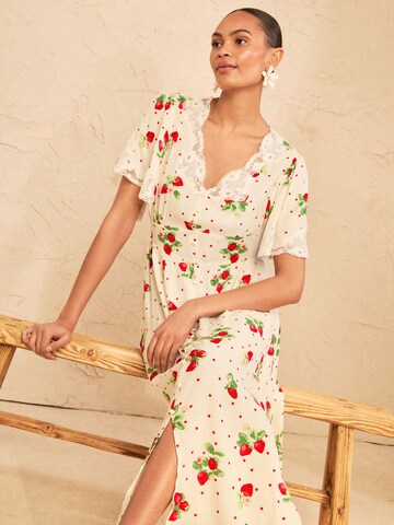 smėlio love & roses Suknelė
