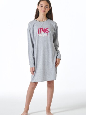 SCHIESSER Nachthemd ' Nightwear ' in Grijs: voorkant