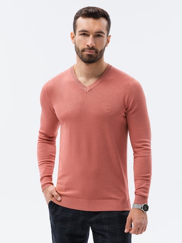 Pull-over 'E191' Ombre en rose : devant