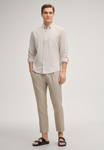 JOOP! Jeans Regular fit Button Up Shirt 'Hali' in White