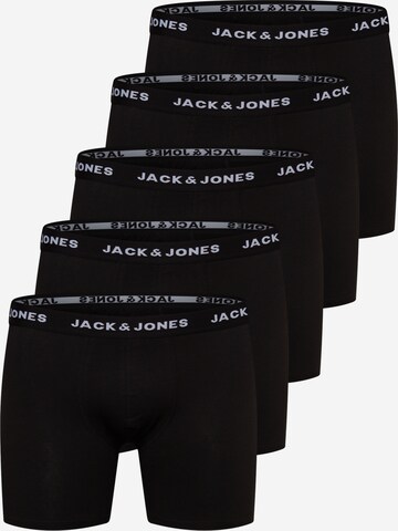 Jack & Jones Plus Boxershorts in Schwarz: front