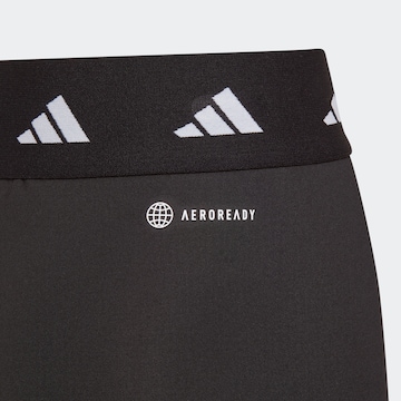 ADIDAS SPORTSWEAR Skinny Sportsbukse 'Aeroready Techfit' i svart