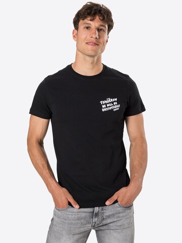 Iriedaily Shirt 'Not To Stop' in Black: front