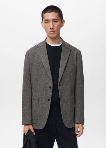 MANGO MAN Regular fit Suit Jacket 'Aneto' in Grey: front