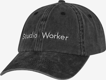 Casquette 'Studio Worker' Pica Pica en noir : devant