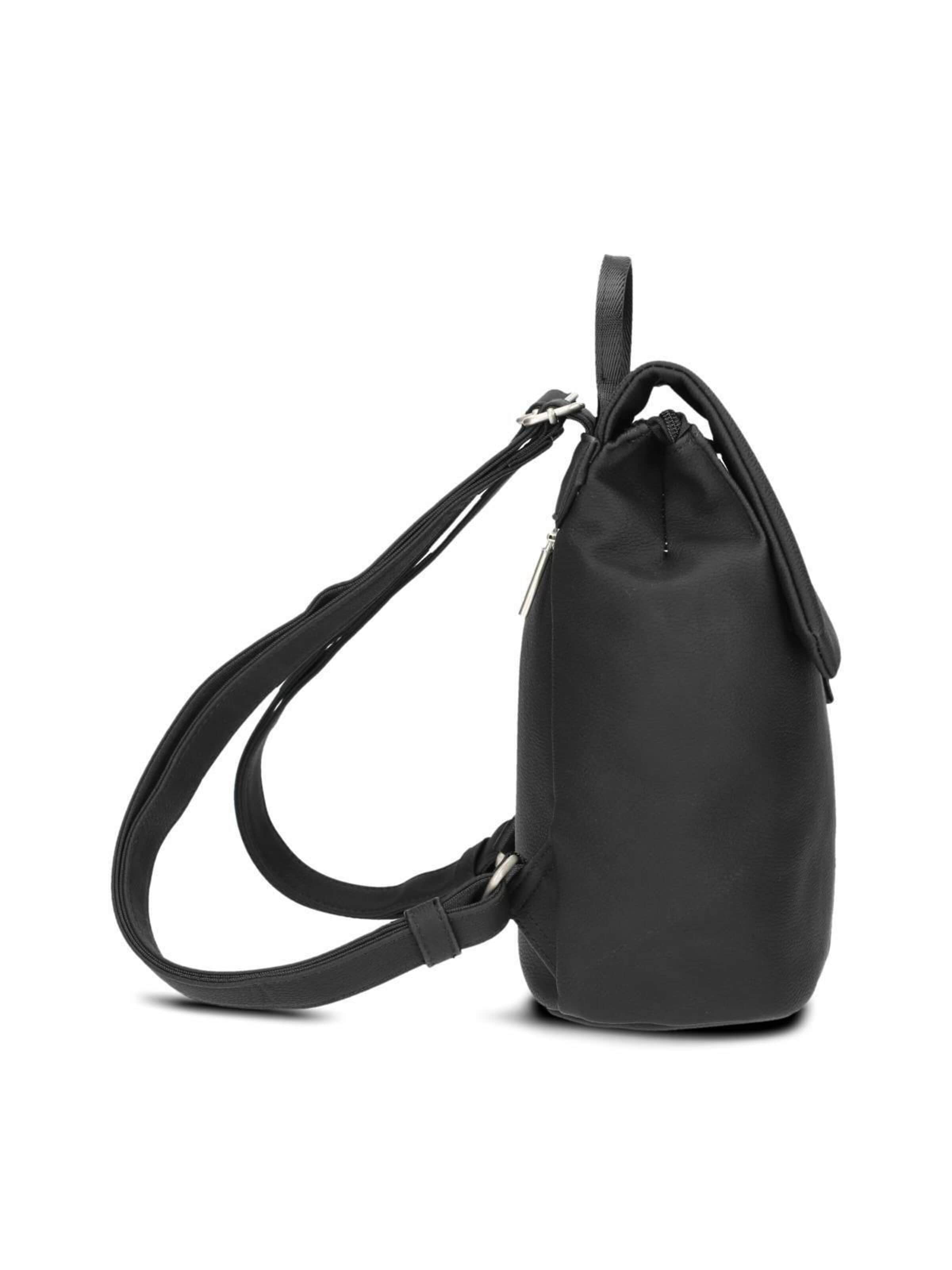 ZWEI Rucksack 'MADEMOISELLE.M MR8'‌‌‌‌‌ in Schwarz