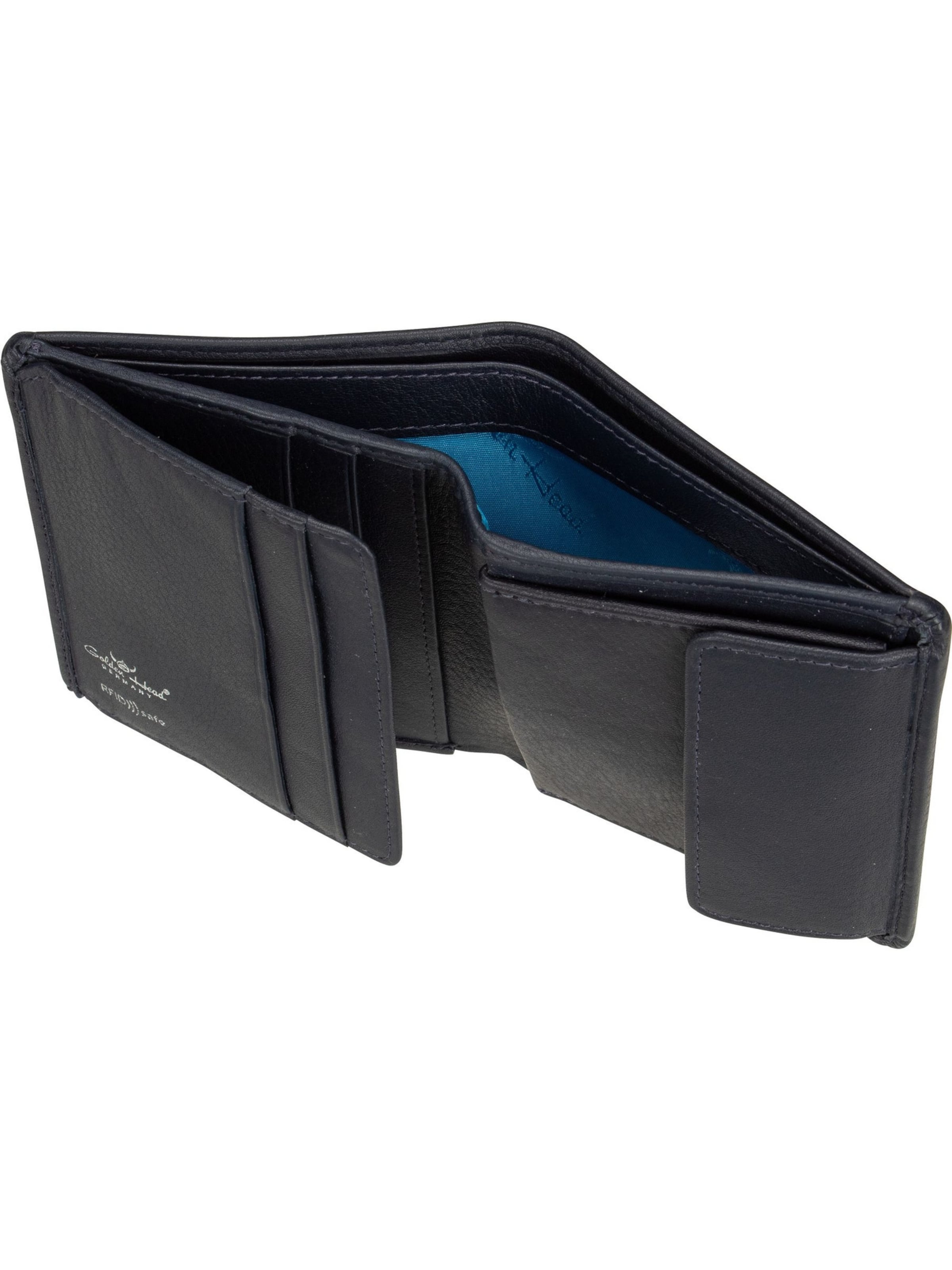 GOLDEN HEAD Portemonnee 'Capri' in Blauw