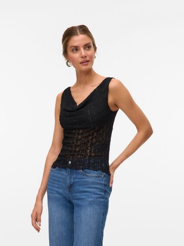 Haut 'VMTinna' VERO MODA en noir : devant