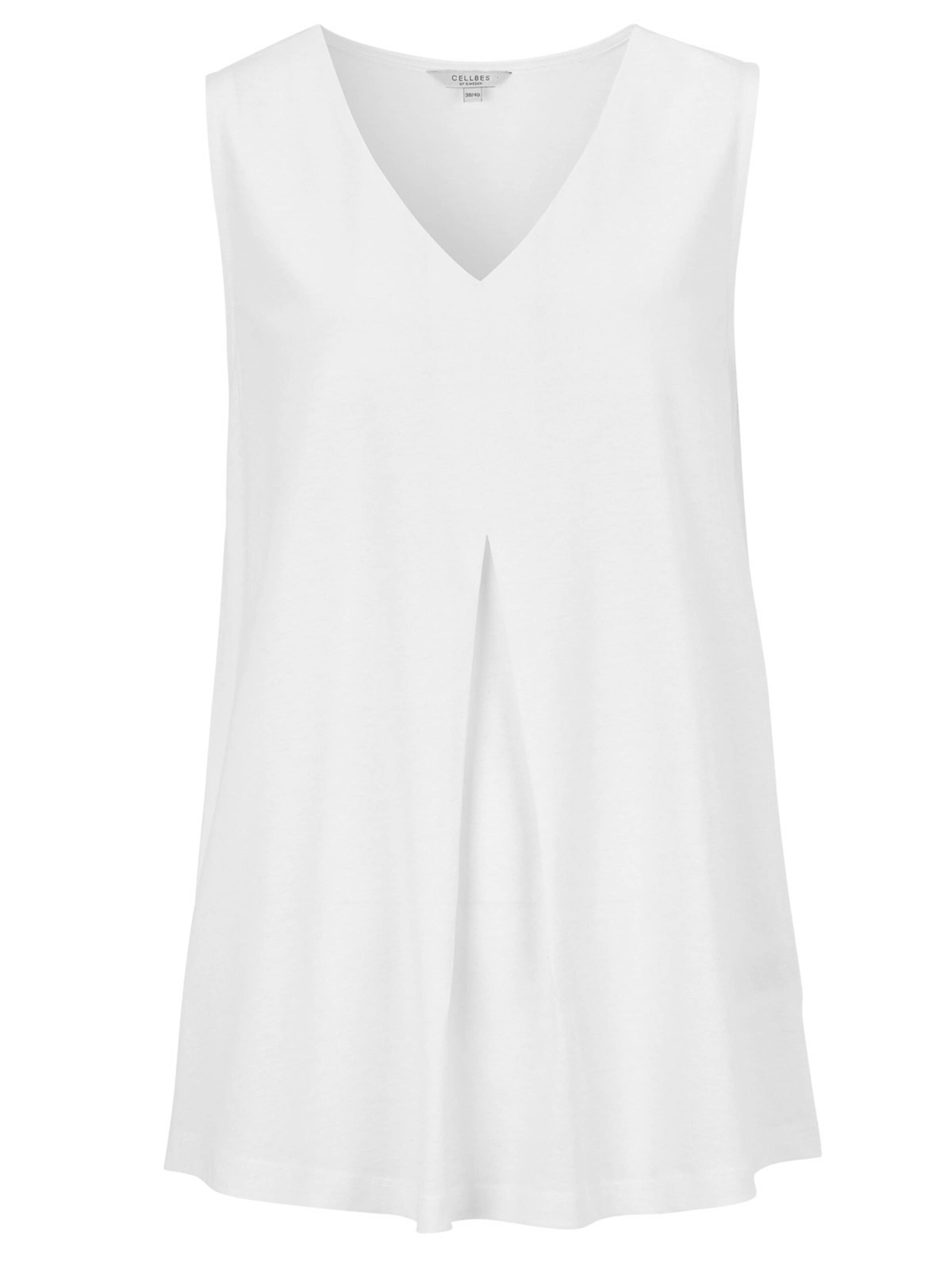Cellbes of Sweden Top in White: front