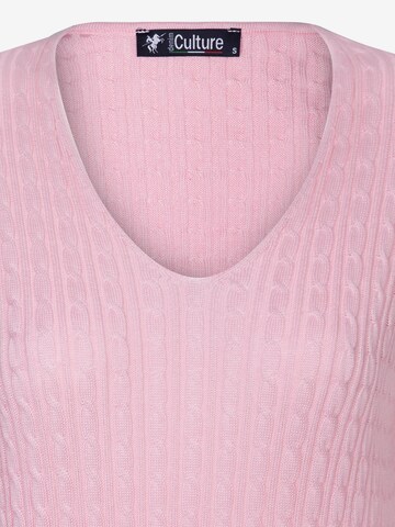 DENIM CULTURE Neulepaita 'Verla' värissä vaaleanpunainen