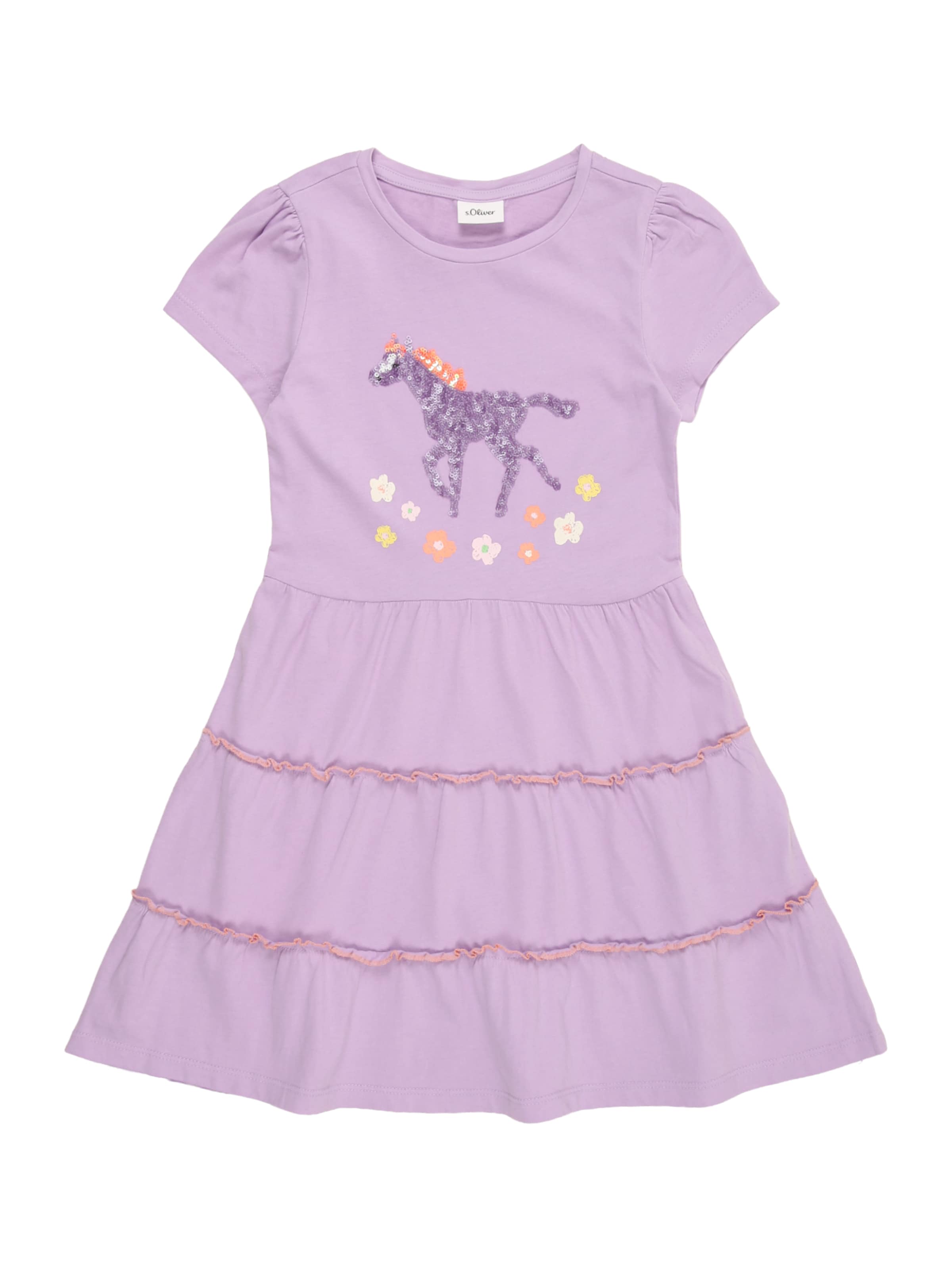 s.Oliver Sukienka w kolorze fioletowy: przód