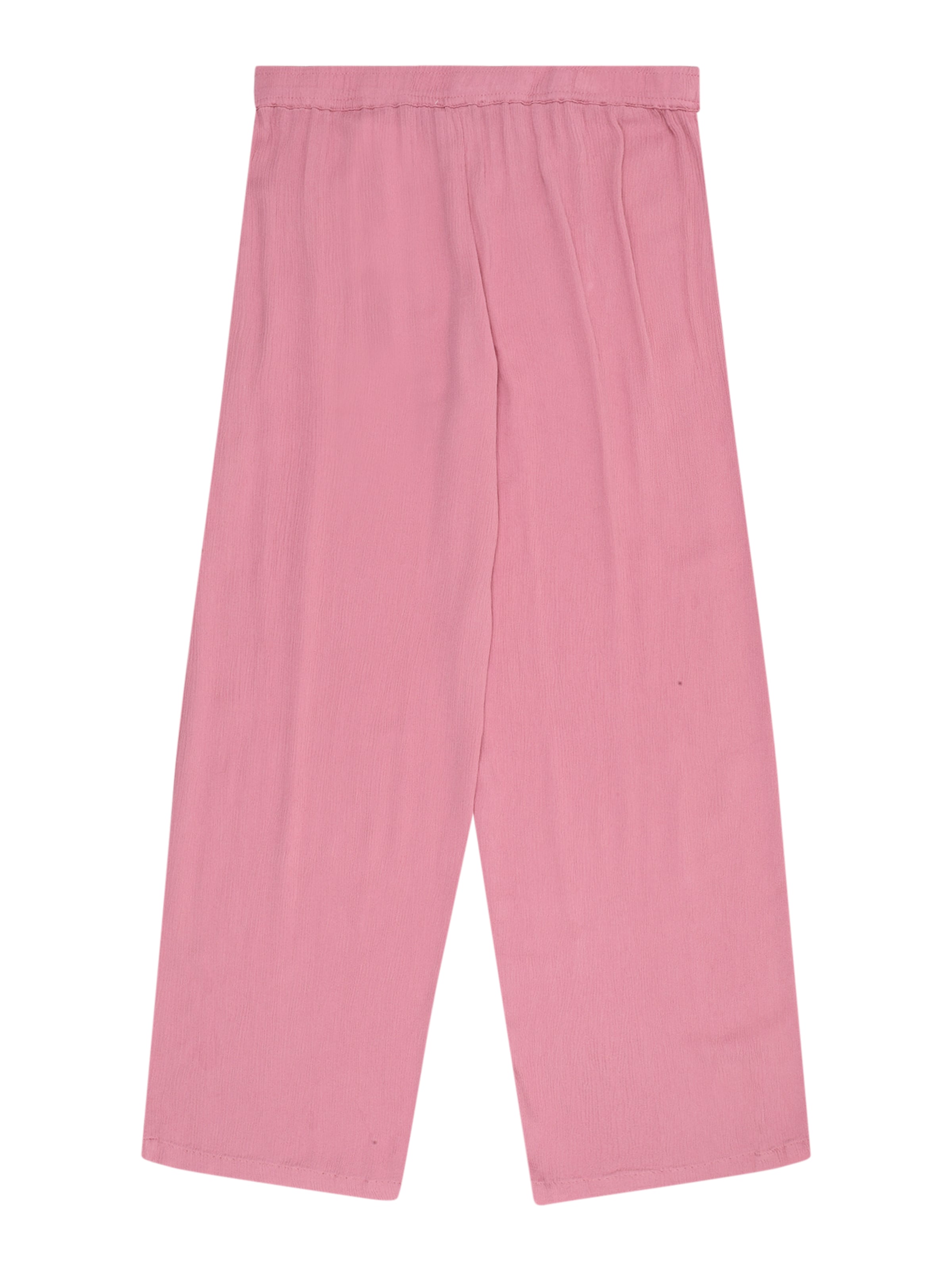 ONLY GIRLS Wide leg Trousers 'KOGCORNELIA' in Pink