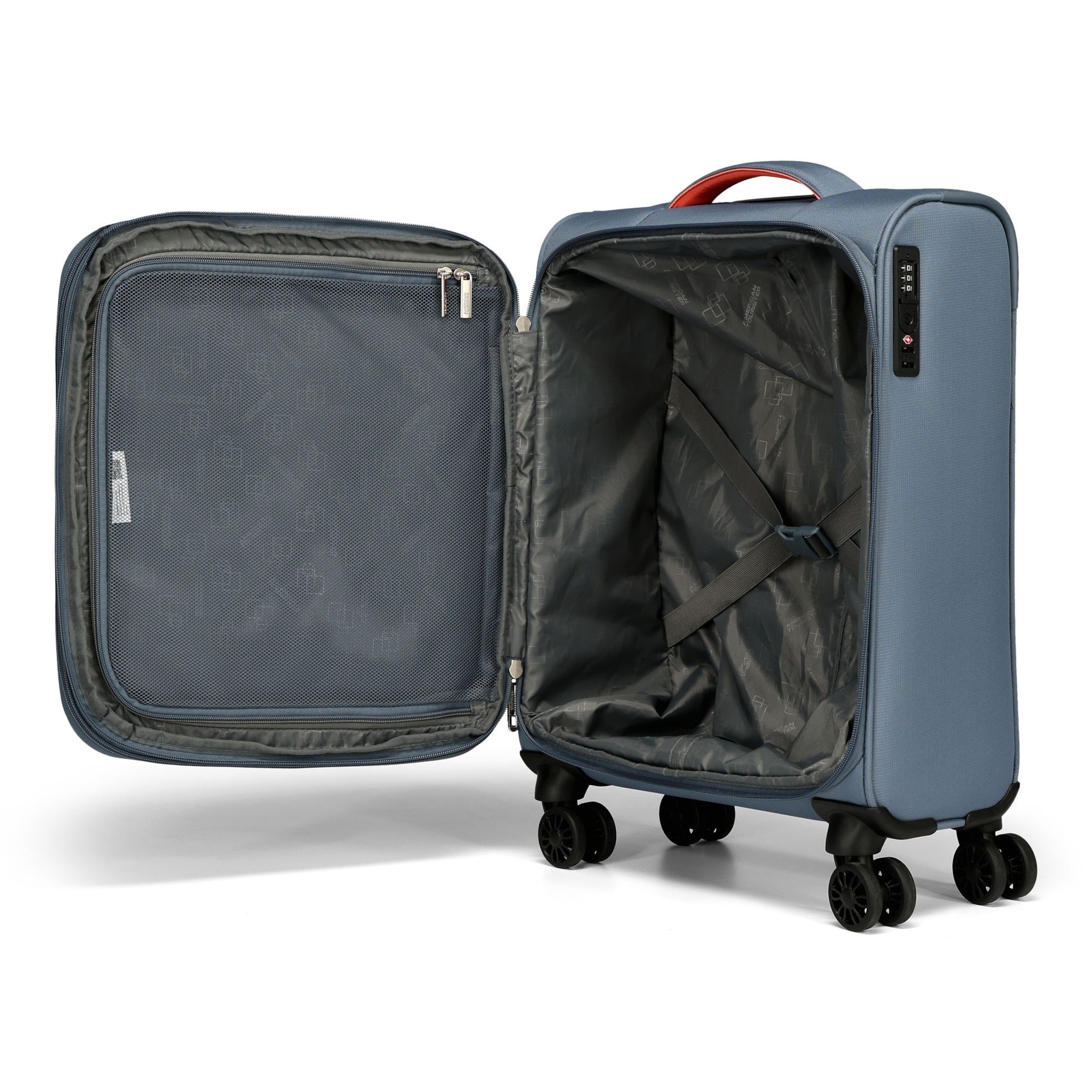 Trolley di American Tourister in blu