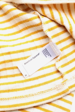 American Apparel Carmen-Bluse S in Gelb