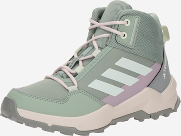ADIDAS TERREX Škornji 'AX4R' | zelena barva: sprednja stran