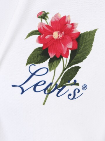 LEVI'S ® - Sudadera 'Graphic Lone Star Hoodie' en blanco
