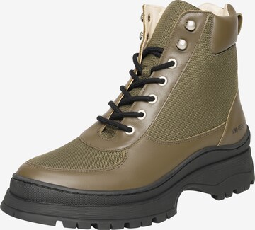 N91 Veterboots in Bruin: voorkant