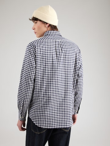 UNITED COLORS OF BENETTON Regular fit Button Up Shirt in Blue