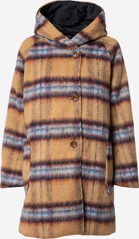 OOF WEAR Between-Seasons Coat 'OF 18' in Brown: front