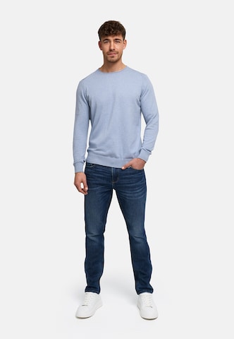 INDICODE JEANS Pullover 'Gamal' in Blau