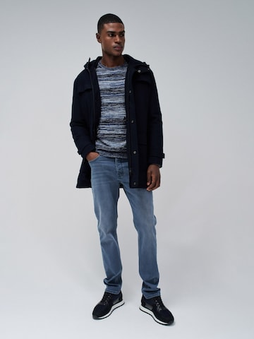 Salsa Jeans Mantel  'Bauernhof' in Blau