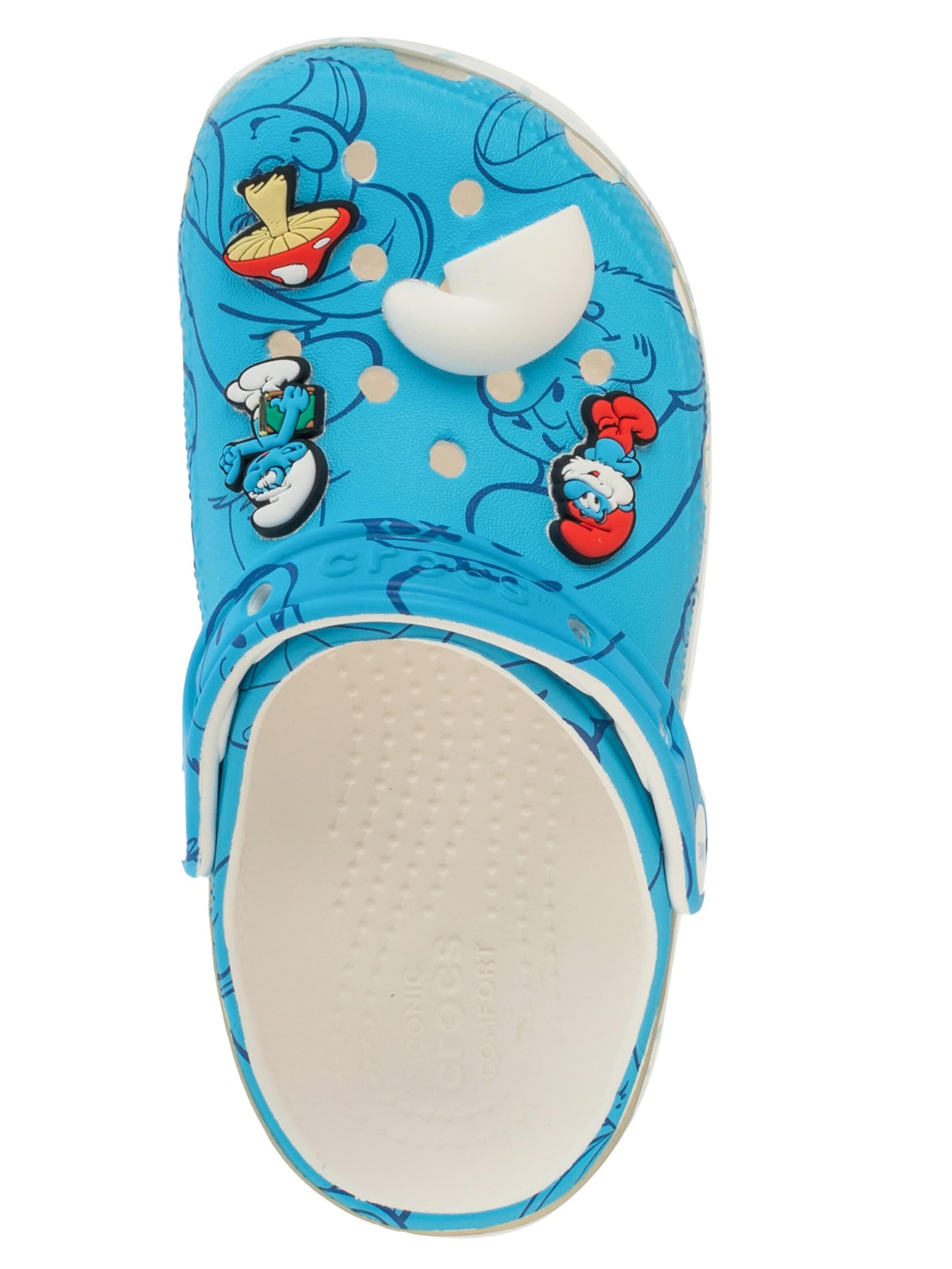 Crocs Sandal 'Crocs Classic Smurfs Clog Kids' in Blue