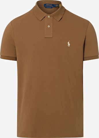T-Shirt Polo Ralph Lauren en marron : devant
