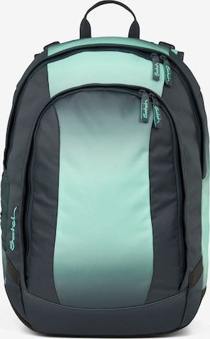 Satch Backpack 'Air' in Green: front