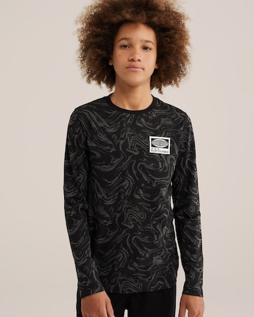 Pyjama WE Fashion en noir : devant