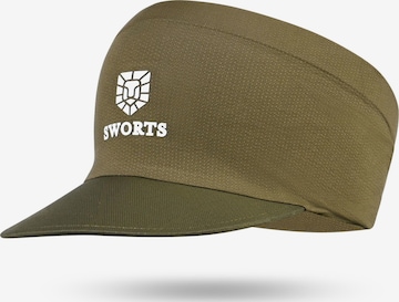 SWORTS Athletic Cap 'BANDANA' in Green: front