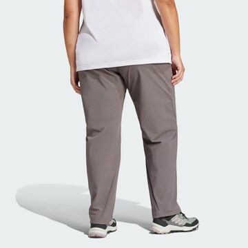 ADIDAS TERREX Regular Outdoor Pants 'Xperior' in Brown