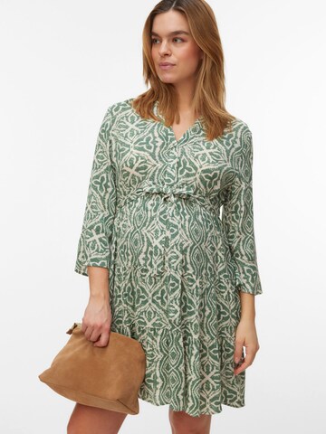 Vero Moda Maternity Dress 'VMMMenny' in Green: front
