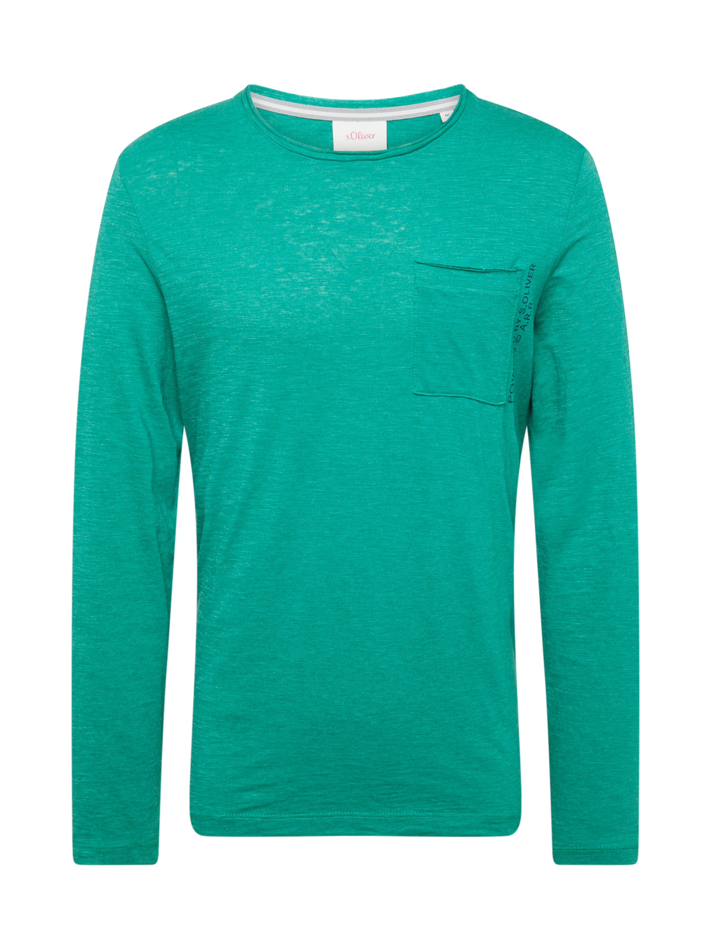 s.Oliver Shirt in Grün: Vorderseite