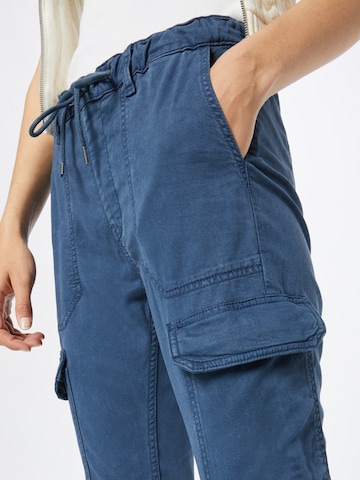 Pepe Jeans Tapered Cargo Jeans 'New Crusade' in Blue